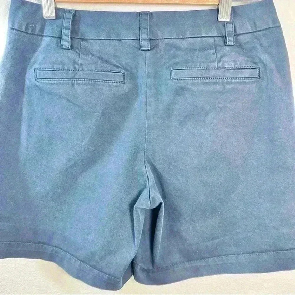 Lands’ End Women’s Fit 2 7” Chino Short in Navy Size 4 - Picture 4 of 10